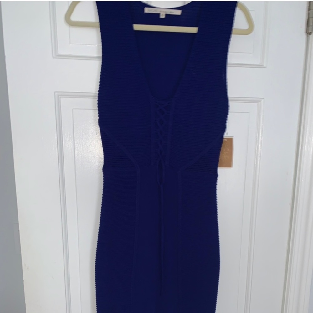 Rachel Roy Blue Midi dress 👗 NWT
